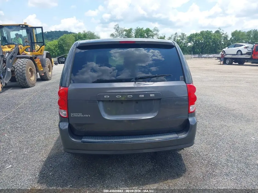 2018 DODGE GRAND CARAVAN SE PLUS