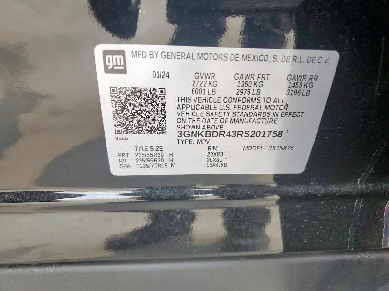 2024 CHEVROLET BLAZER 3LT  