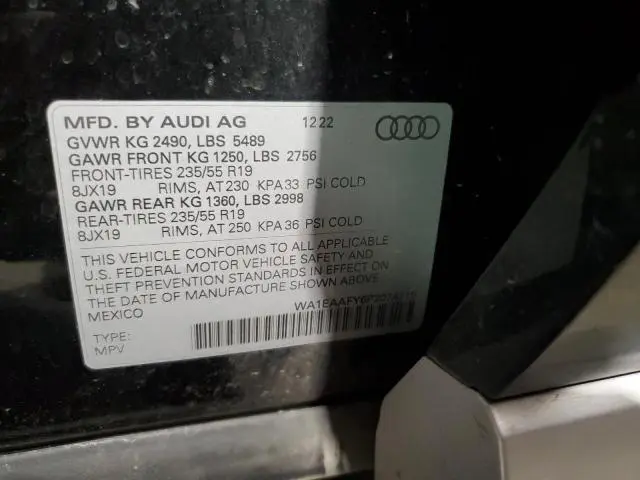 2023 AUDI Q5 PREMIUM PLUS 45  