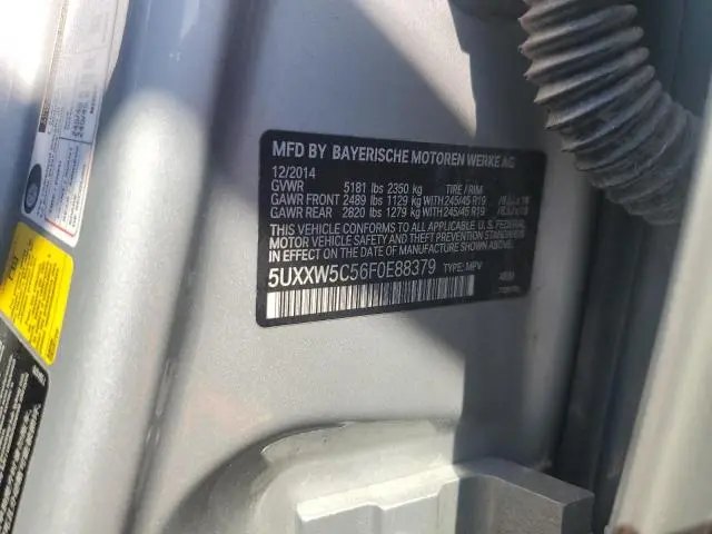 2015 BMW X4 XDRIVE35I  