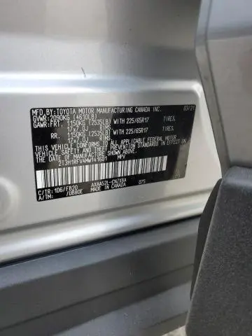 2021 TOYOTA RAV4 LE
