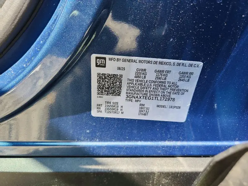 2026 CHEVROLET EQUINOX RS  