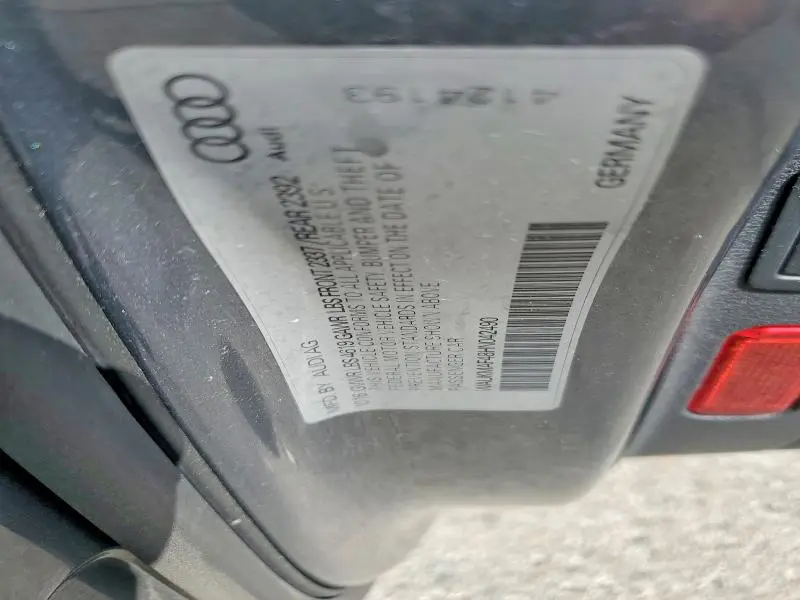 2017 AUDI A4 ULTRA PREMIUM  