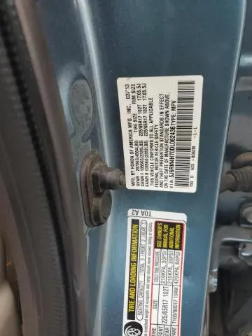 2013 HONDA CR-V EXL  