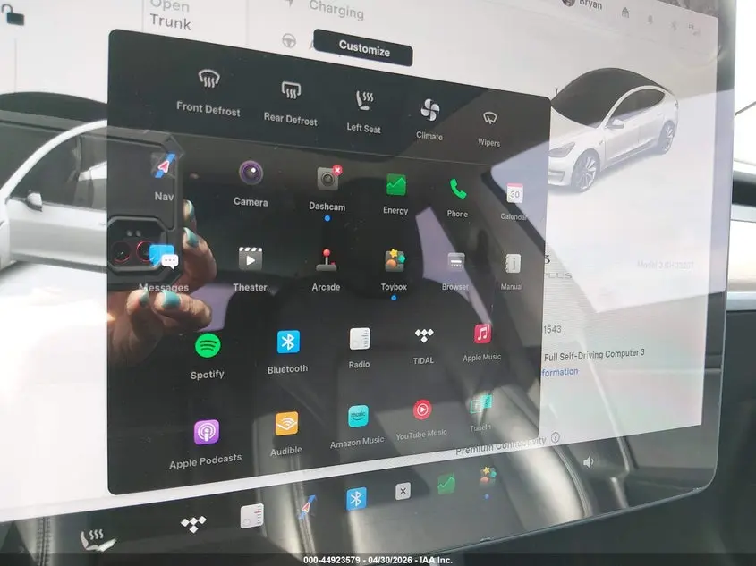 2019 TESLA MODEL 3 LONG RANGE/MID RANGE/STANDARD RANGE/STANDARD RANGE PLUS