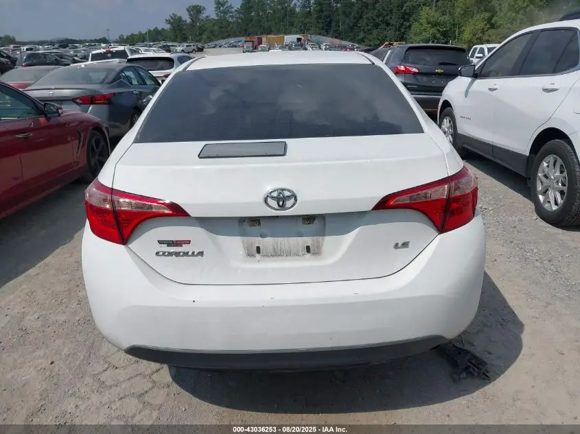 2019 TOYOTA COROLLA LE