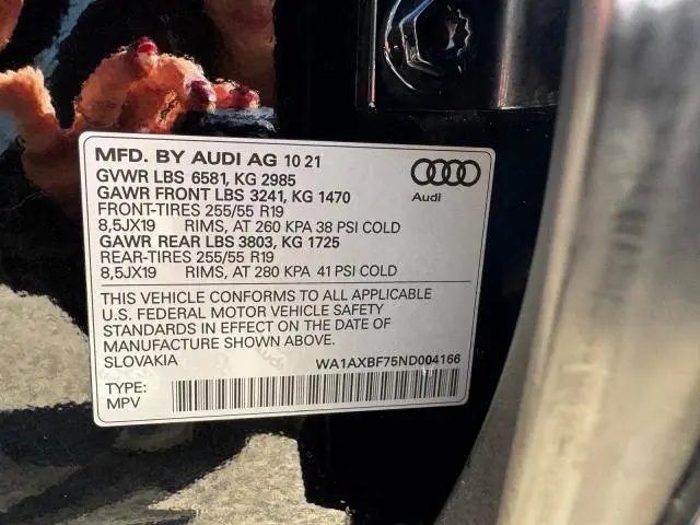 2022 AUDI Q7 PREMIUM  