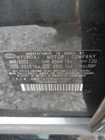 2022 HYUNDAI SONATA N LINE  