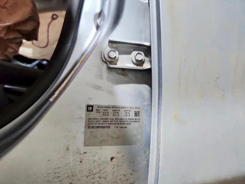 2017 CHEVROLET CRUZE LS  