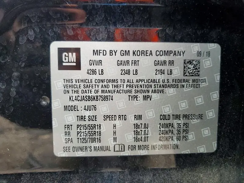 2019 BUICK ENCORE PREFERRED  