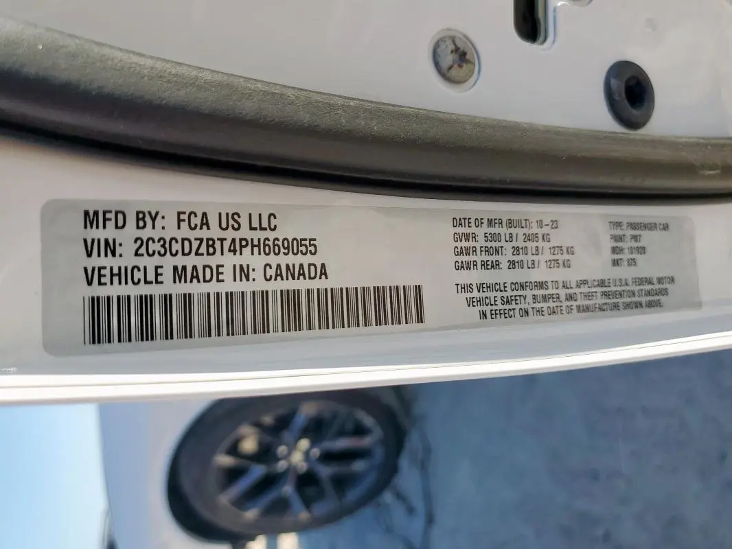 2023 DODGE CHALLENGER R/T  