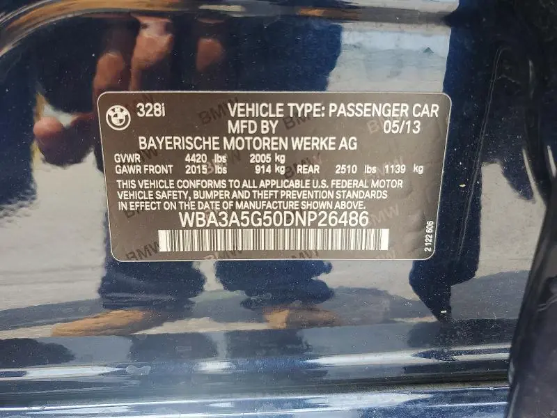 2013 BMW 328 I  