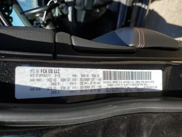 2016 JEEP GRAND CHEROKEE LIMITED  