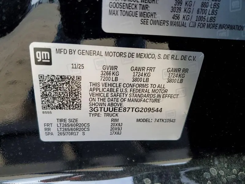 2026 GMC SIERRA K1500 AT4  