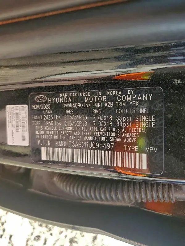 2024 HYUNDAI KONA SEL  