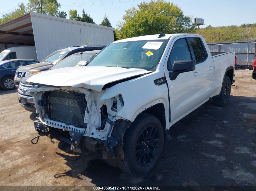 2022 GMC SIERRA 1500 LIMITED 4WD DOUBLE CAB STANDARD BOX ELEVATION