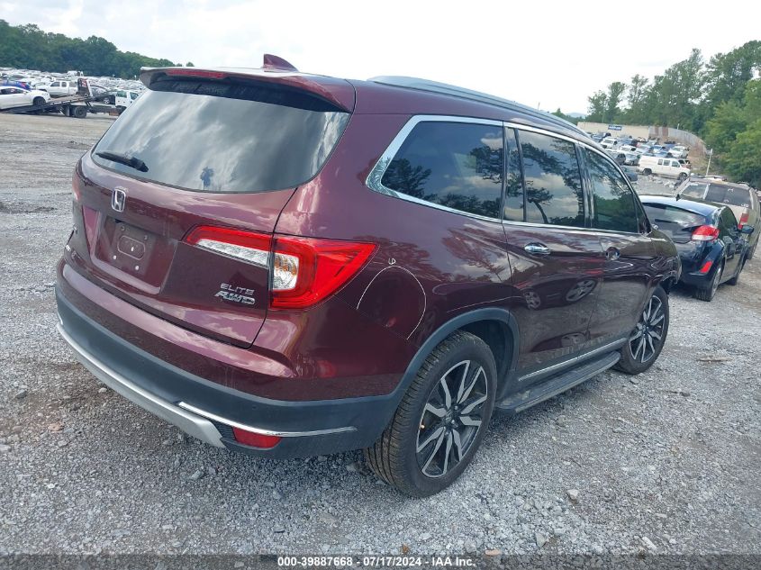 2020 HONDA PILOT AWD ELITE