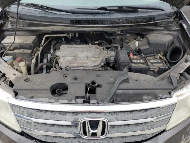 2012 HONDA ODYSSEY EXL  