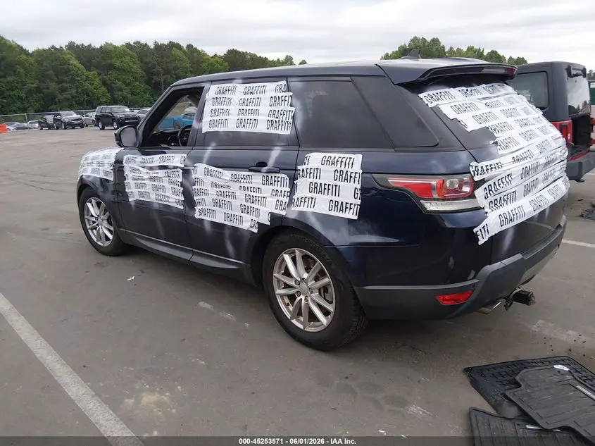 2016 LAND ROVER RANGE ROVER SPORT 3.0L V6 SUPERCHARGED SE
