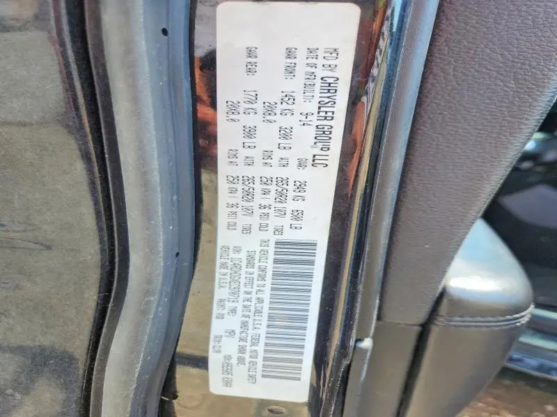 2014 DODGE DURANGO LIMITED  