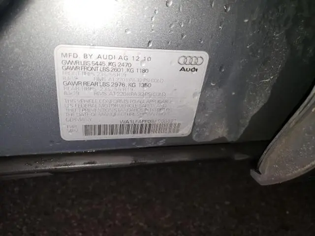 2011 AUDI Q5 PREMIUM PLUS  