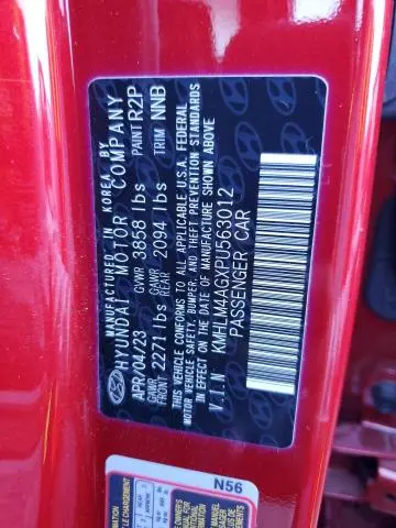 2023 HYUNDAI ELANTRA SEL  