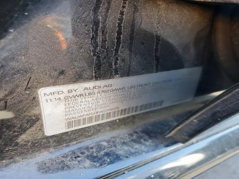 2015 AUDI A4 PREMIUM  