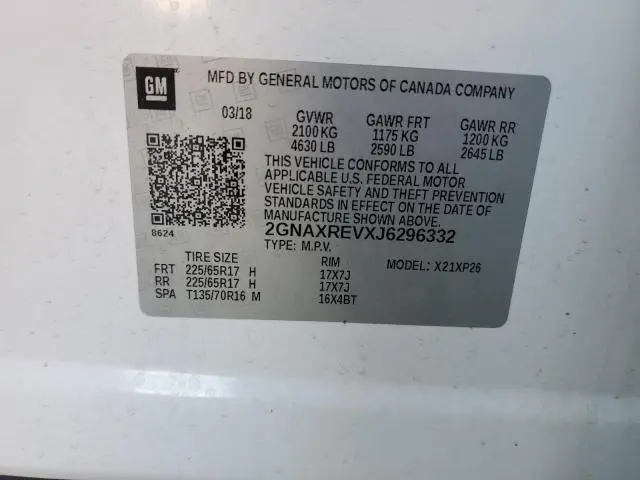 2018 CHEVROLET EQUINOX LS