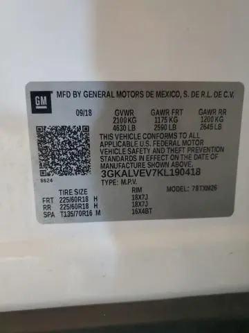 2019 GMC TERRAIN SLT  