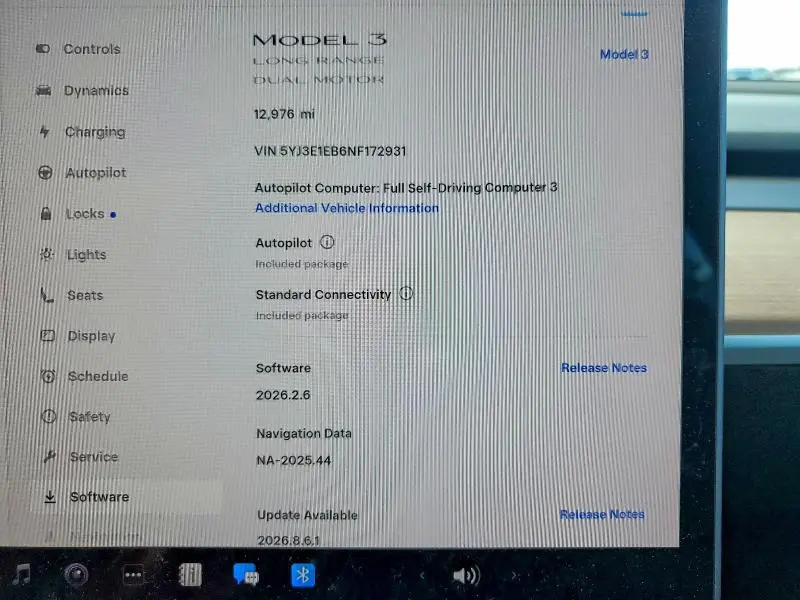 2022 TESLA MODEL 3   