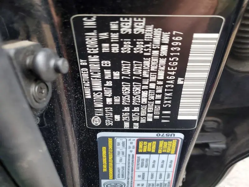 2014 KIA SORENTO LX  