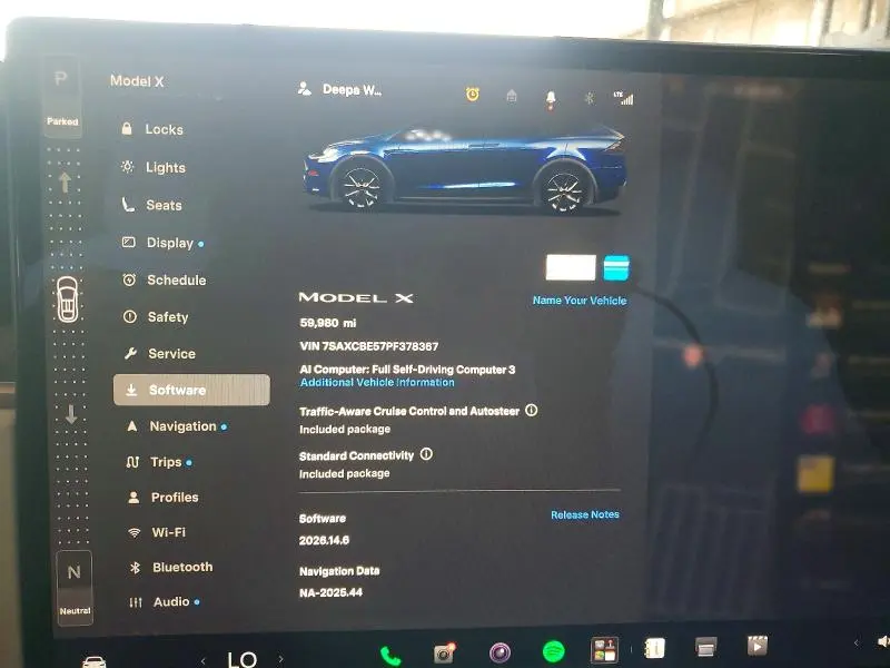 2023 TESLA MODEL X   