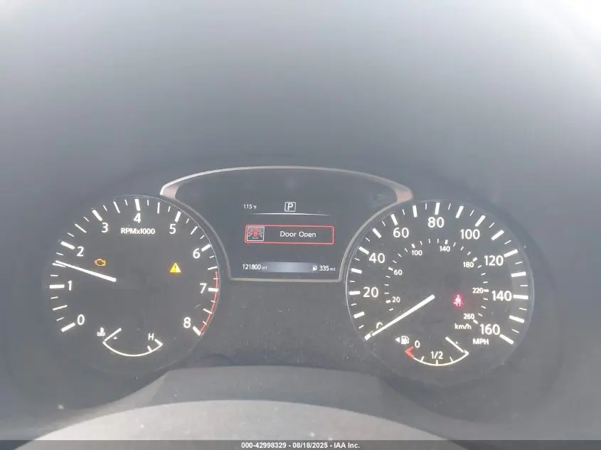 2016 NISSAN ALTIMA 2.5 SR