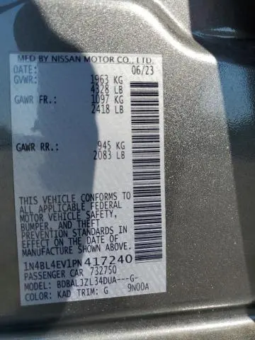 2023 NISSAN ALTIMA SL