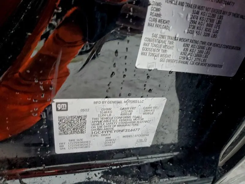 2022 CHEVROLET SILVERADO K2500 HEAVY DUTY LTZ  