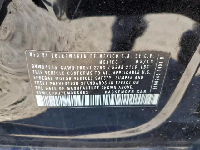 2014 VOLKSWAGEN JETTA TDI  