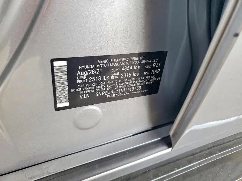2022 HYUNDAI SONATA SEL PLUS  