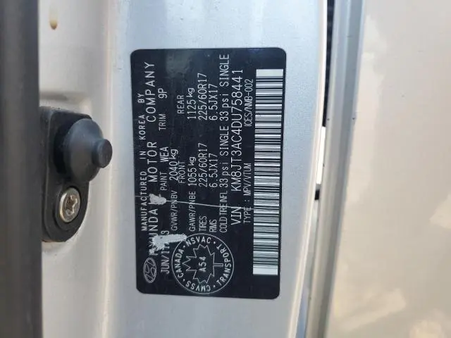 2013 HYUNDAI TUCSON GL  