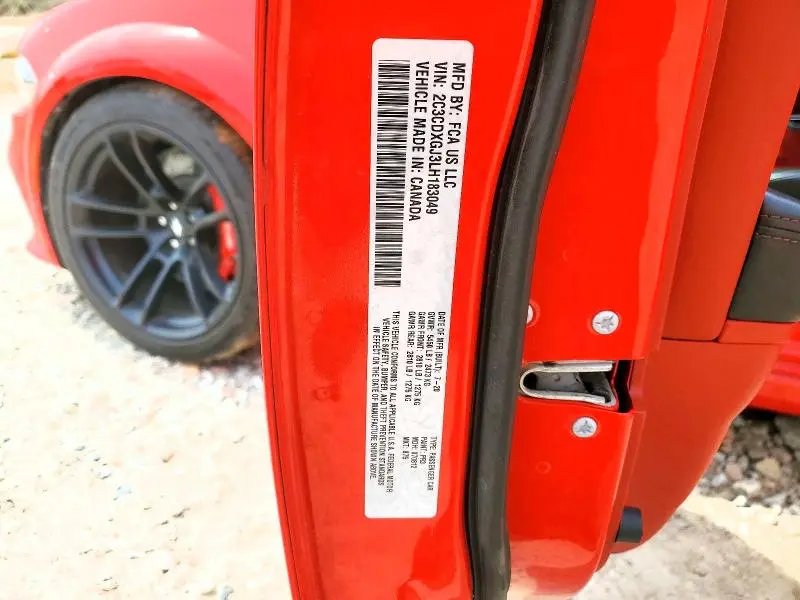 2020 DODGE CHARGER SCAT PACK  
