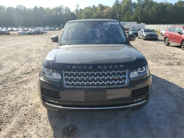 2017 LAND ROVER RANGE ROVER SUPERCHARGED  