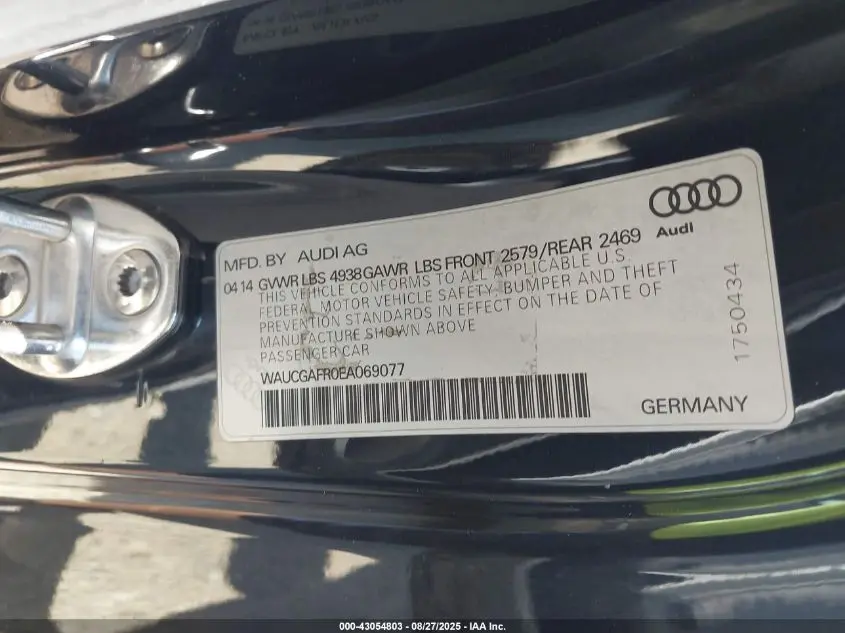 2014 AUDI S5 3.0T PREMIUM PLUS