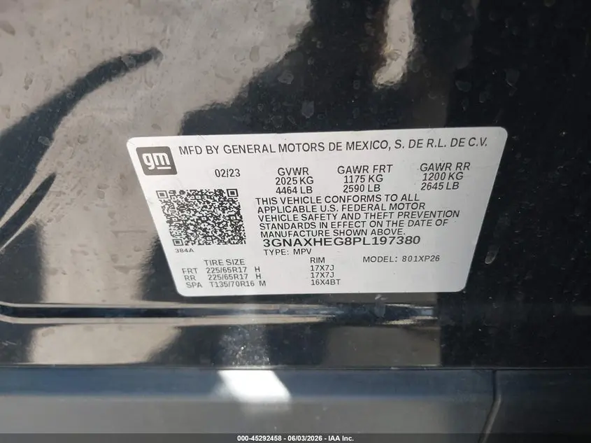 2023 CHEVROLET EQUINOX FWD LS