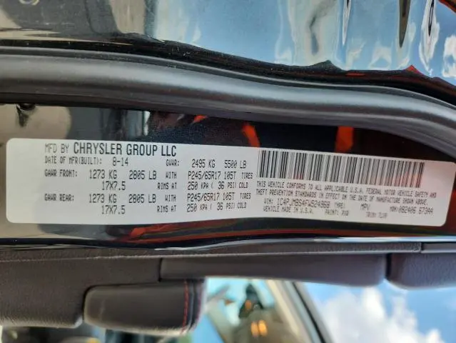 2015 JEEP CHEROKEE TRAILHAWK  