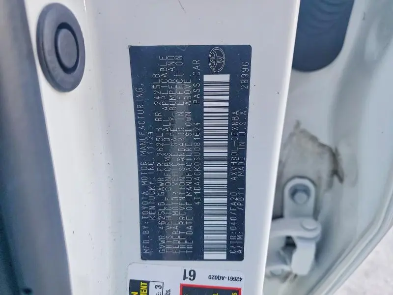 2025 TOYOTA CAMRY XSE  