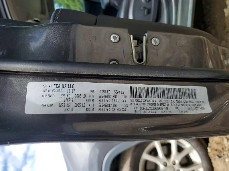 2018 JEEP CHEROKEE LATITUDE PLUS  
