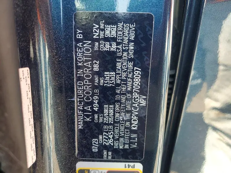 2023 KIA SPORTAGE EX  