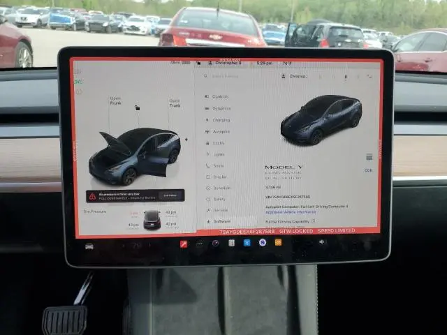 2025 TESLA MODEL Y   