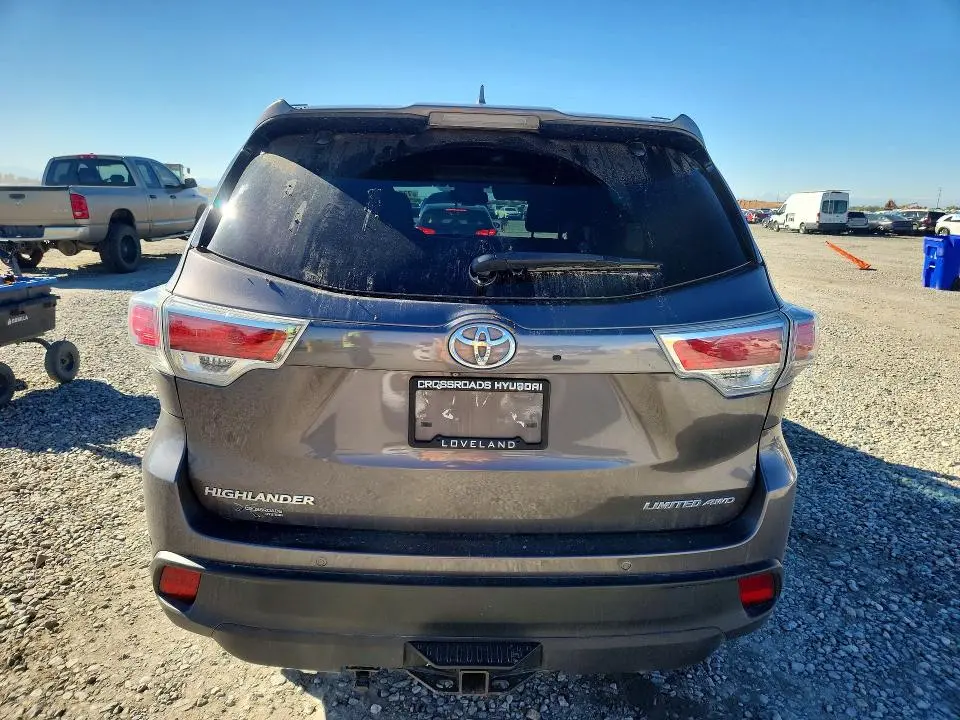 2015 TOYOTA HIGHLANDER LIMITED  