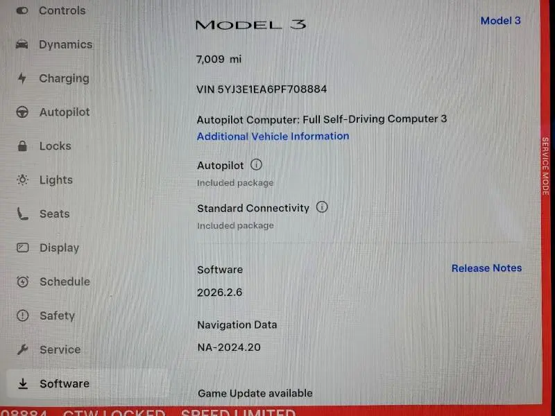 2023 TESLA MODEL 3   