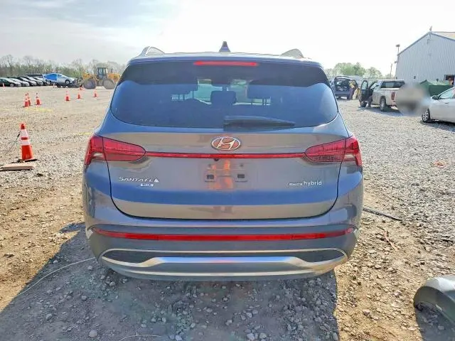 2022 HYUNDAI SANTA FE BLUE  